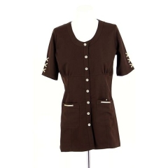 Blouse estheticienne Marron...