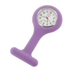 Montre infirmi re Fuchsia en silicone