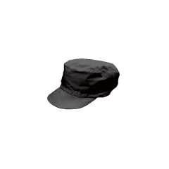 Casquete de cuisine noire