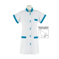 Blouse médicale mancheongue...
