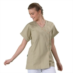 Blouse estheticienne Beige...