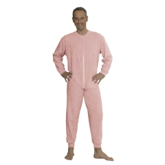 Grenouillère adulte - Combijama rose