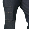Pantalon de travail en jean bleu