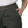 Pantalon de travail en Jeans Noir pour Homme