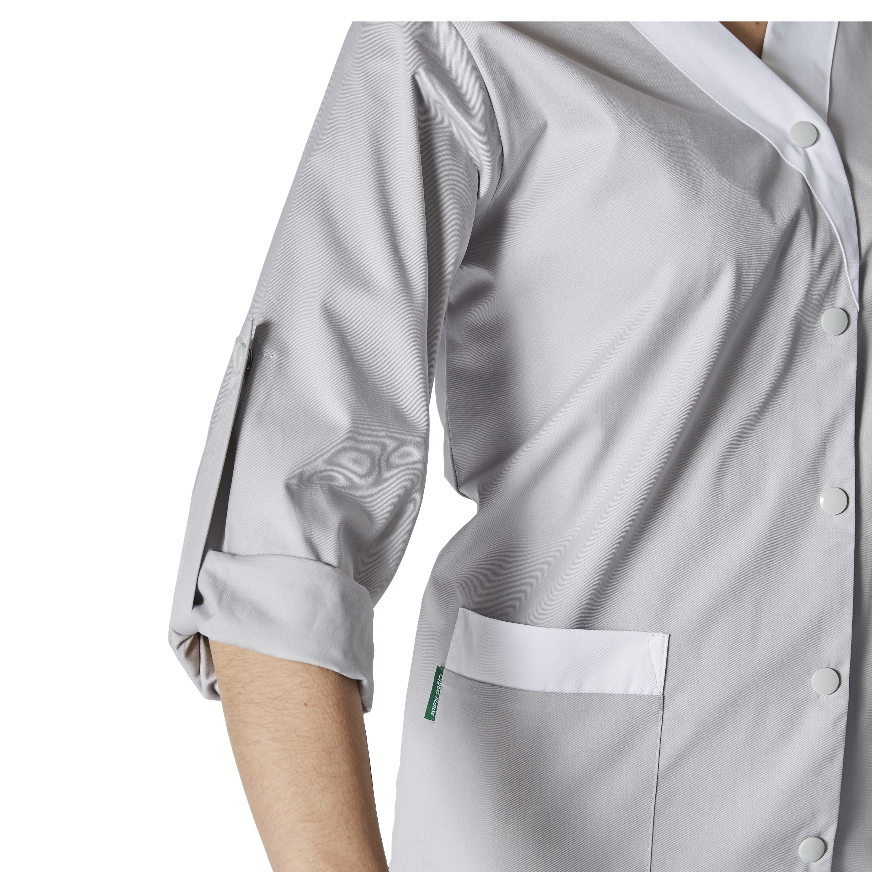 Blouse Femme Nothing Else - Taille M - Gris - Coton/élasthanne - Occasion En Parfait état
