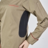 Veste de cuisine chocolat manches longues