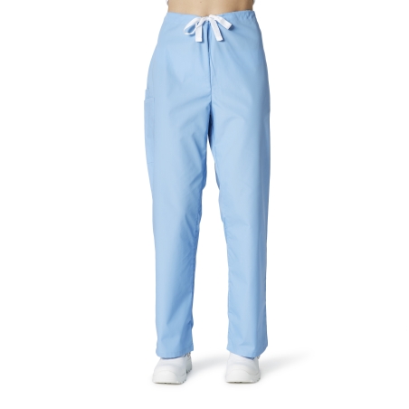 Pantalon médiclae popeline Bleu type USA