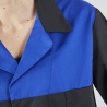 Blouse de travail Noir et Bleu