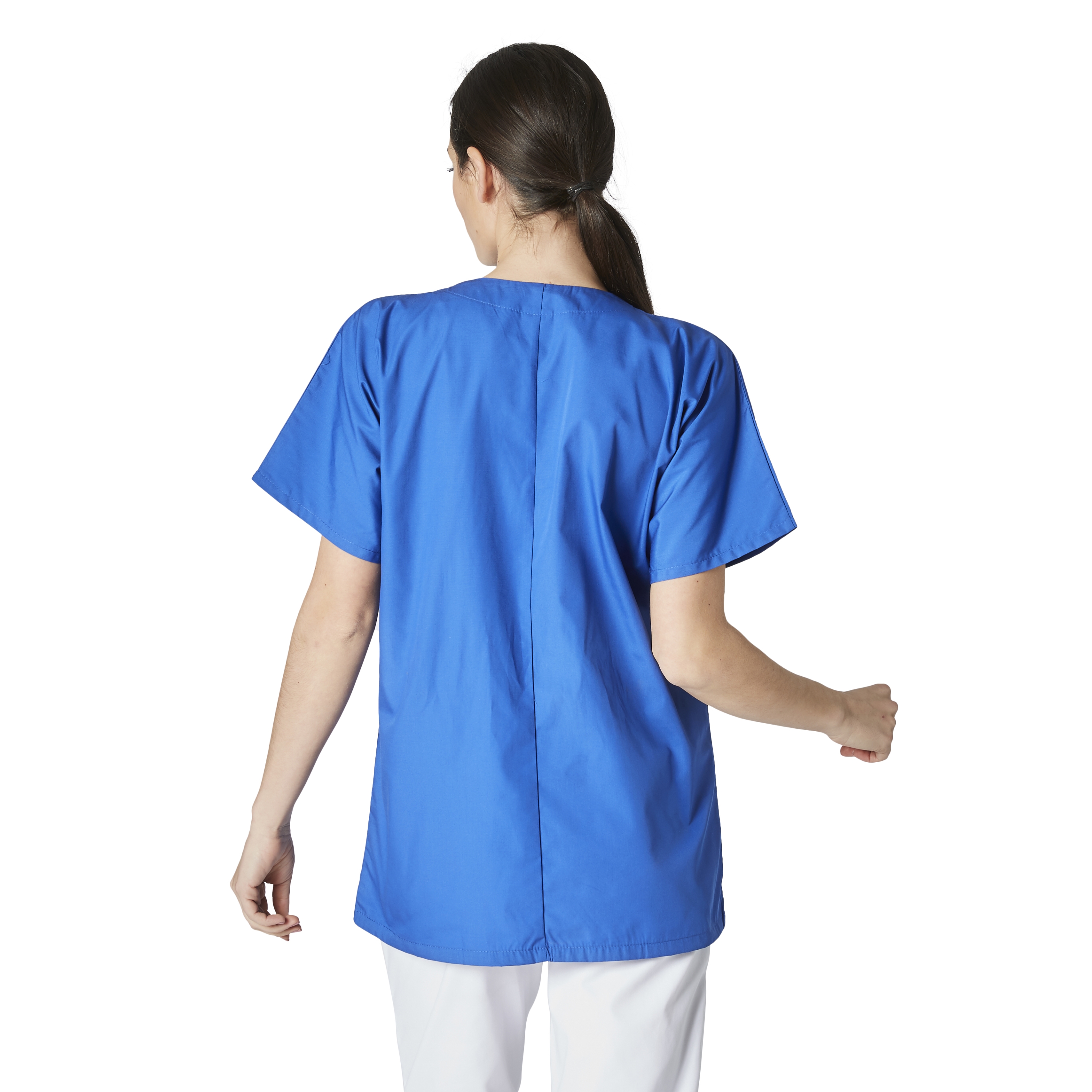 Blouse médicale vétérinaire blouse infirmière Sarrau bleu Dentiste  vétérinaire