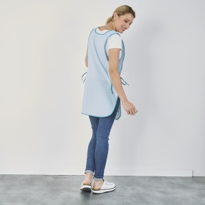 Tablier Blouse Court 7/8 En Coton - Neuf Avec étiquettes - Taille Unique