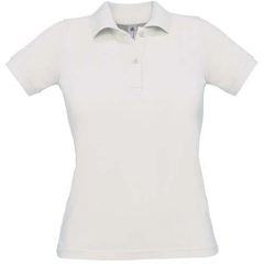 Polo femme manches corutes Blanc pour flocage et broderie