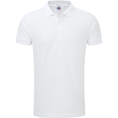 Polo Blanc a personnalsier Flocage Broderie Russel 