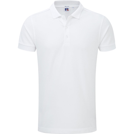 Polo Blanc a personnalsier Flocage Broderie Russel 