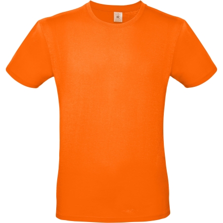 Tshirt homme manches courtes orange
