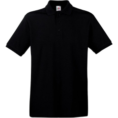POLO MANCHES COURTES BLACK
