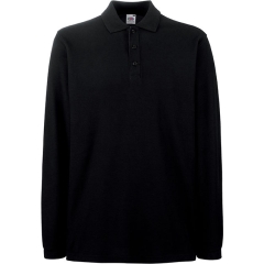 POLO MANCHES LONGUES NOIR