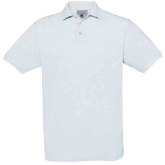 Polo safran enfant MC white
