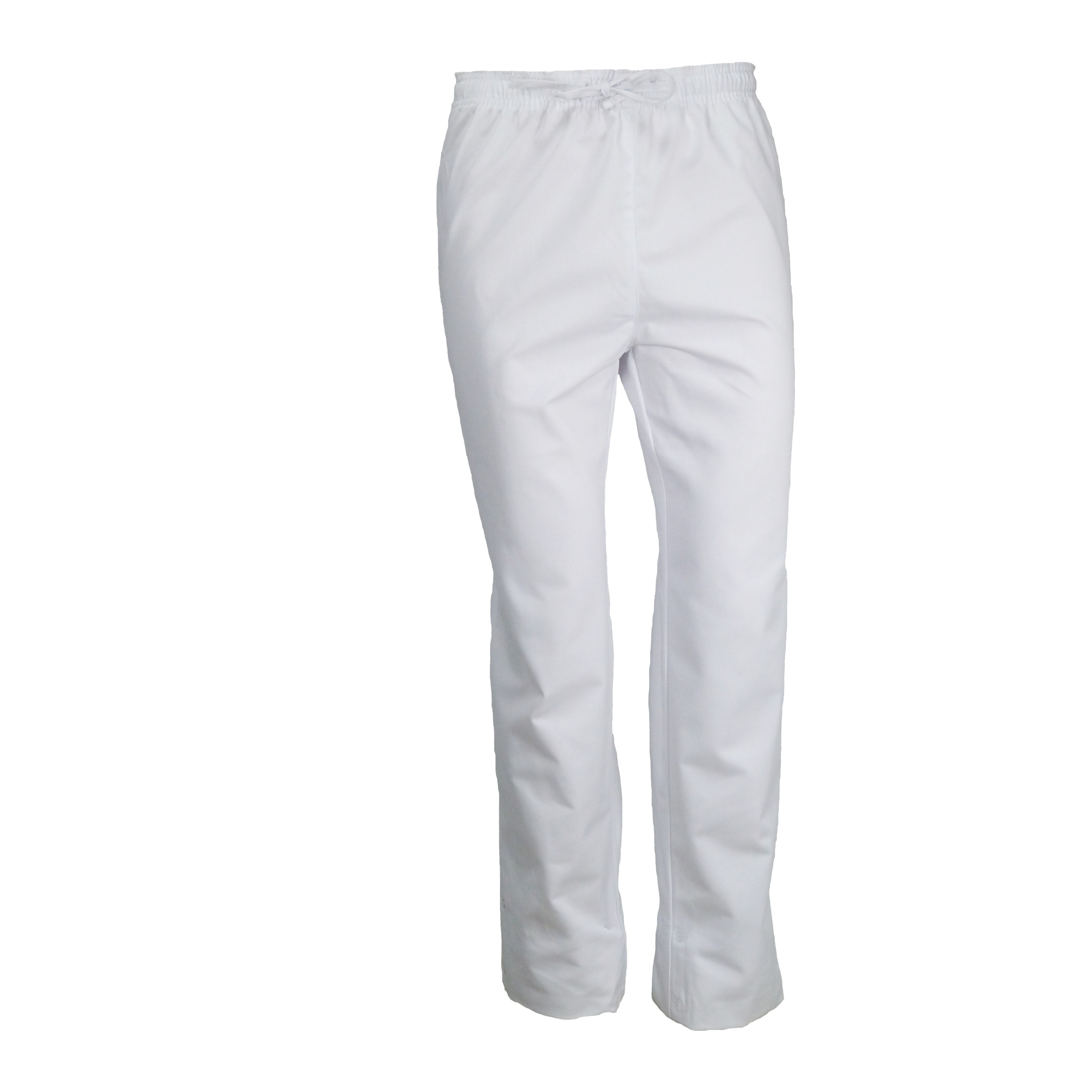 Générique Pantalon Blanc De Travail Pantalon de survêtement d'hiver Chaud  avec Poches pour Femme Jean Taille Haute Brodé : : Mode