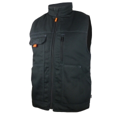 PBV GILET SS MANCHE TYPHON+ NOIR T1