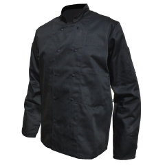 PBV VESTE CUISINE PC  NOIR PRESSIONS T0