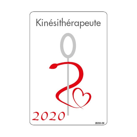 Caducée 2020 coeur Kinésithérapeute