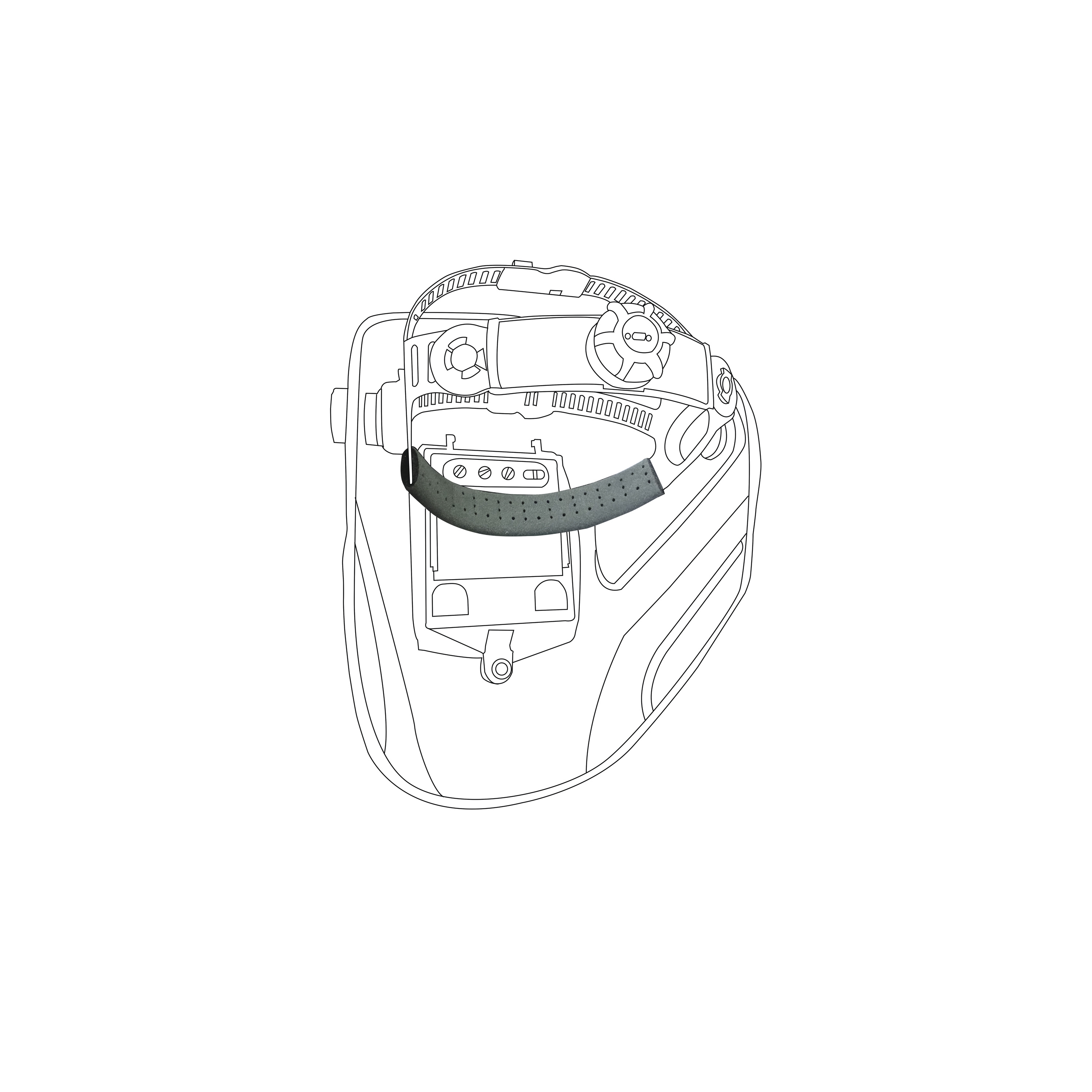 BASANES POUR CASQUES SOUDEURS EPI Protection de la tête