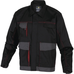 VESTE D-MACH NOIR/ROUGE