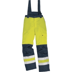 PANTALON FARGO JAUNE/BLEU
