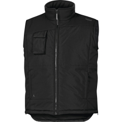 GILET FIDJI2 GRIS/NOIR