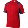 T-SHIRT BALI ROUGE/GRIS 3XL