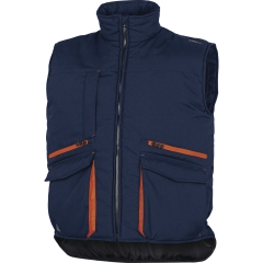 GILET SIERRA2 MARINE/OR