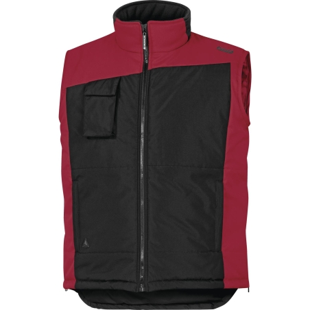 GILET FIDJI2 NOIR/ROUGE XXL