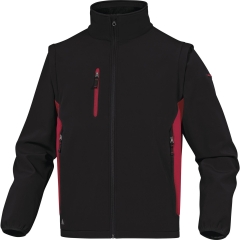 VESTE MYSEN2 NOIR/ROUGE 3XL