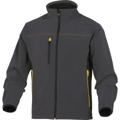 VESTE MYSEN GRIS/JAUNE XXL