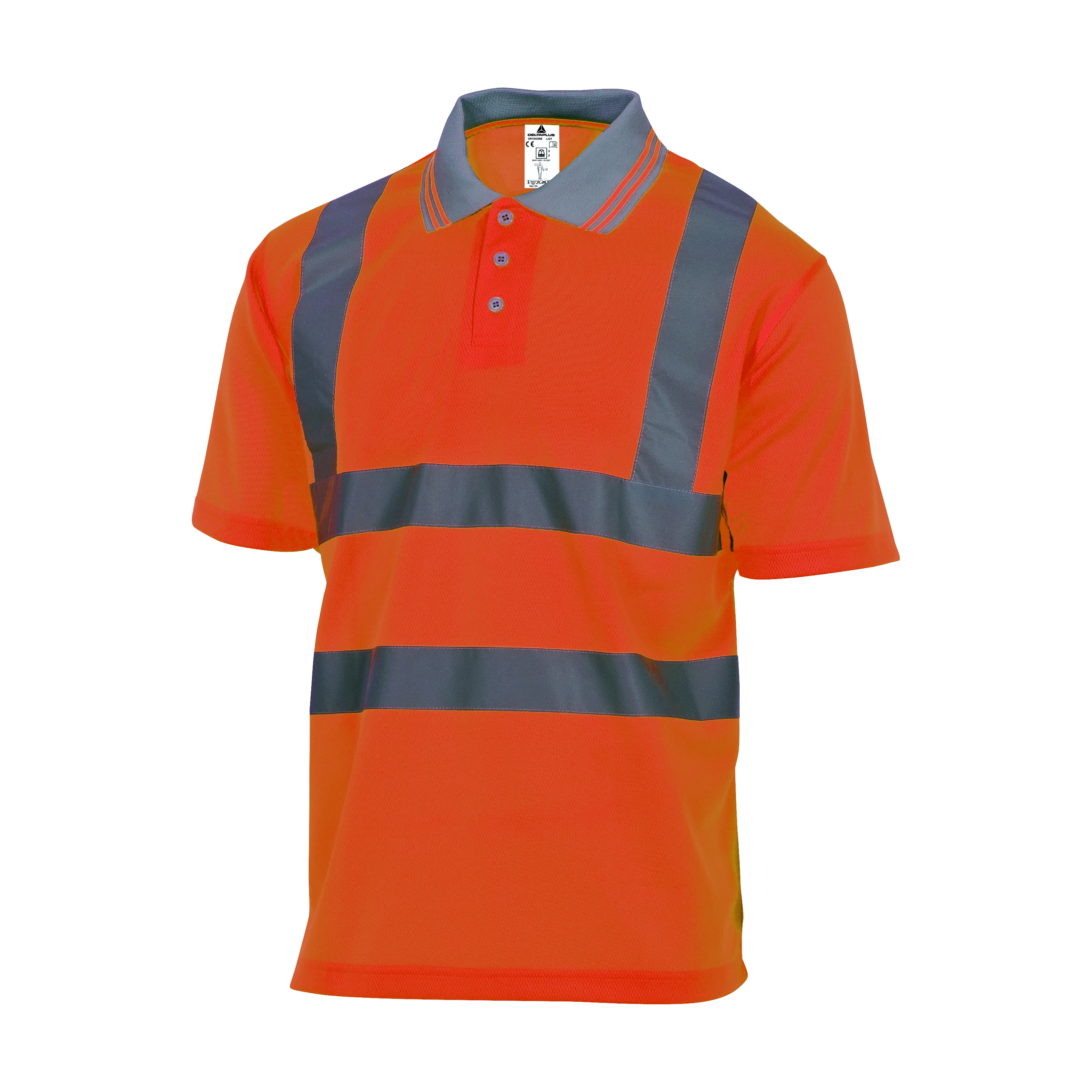 T-shirt Pelagic Homme Taille L Orange - Pêche Offshore Haute Performance - Occasion Parfait état