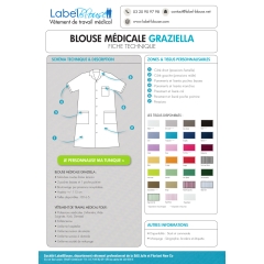 Blouse Femme Graziella MC