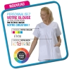 Blouse médicale courte personnalisable