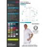 Fiche technique de la tunique médicale homme Patrick en déstockage