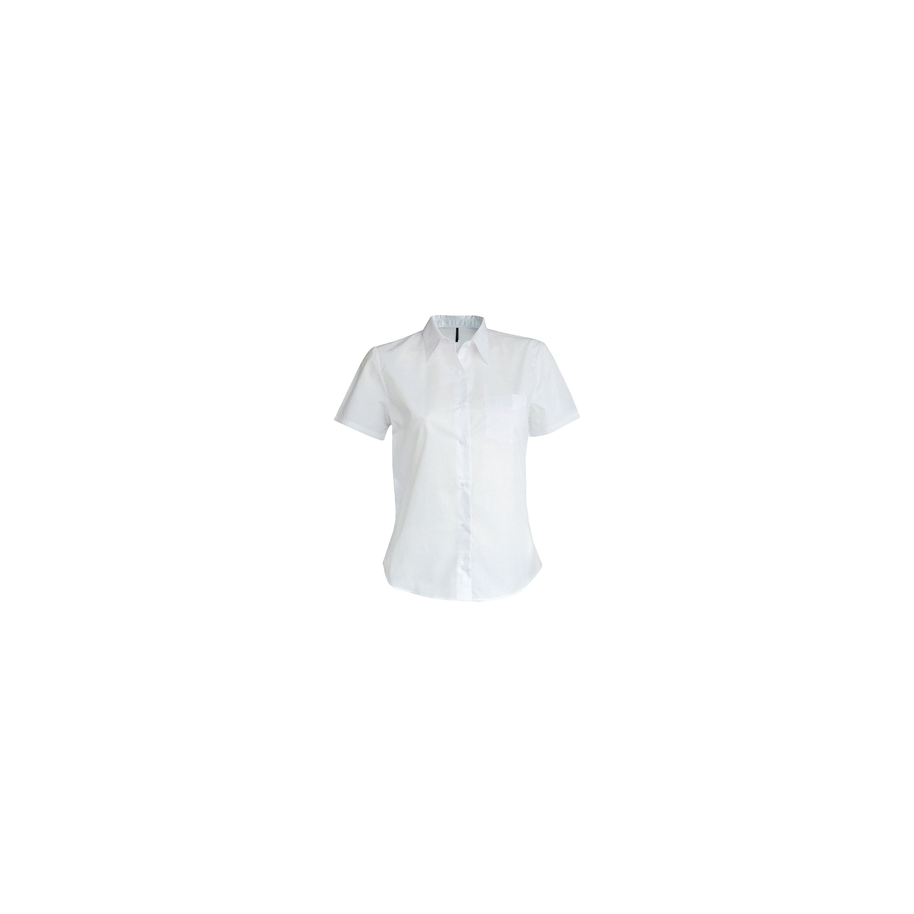 Chemise Femme Manches Courtes Dublin - Blanche - Taille 16/40 Euros - Neuf