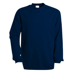 WEAT-SHIRT COL ROND UNISEXE KARIBAN Bleu marine