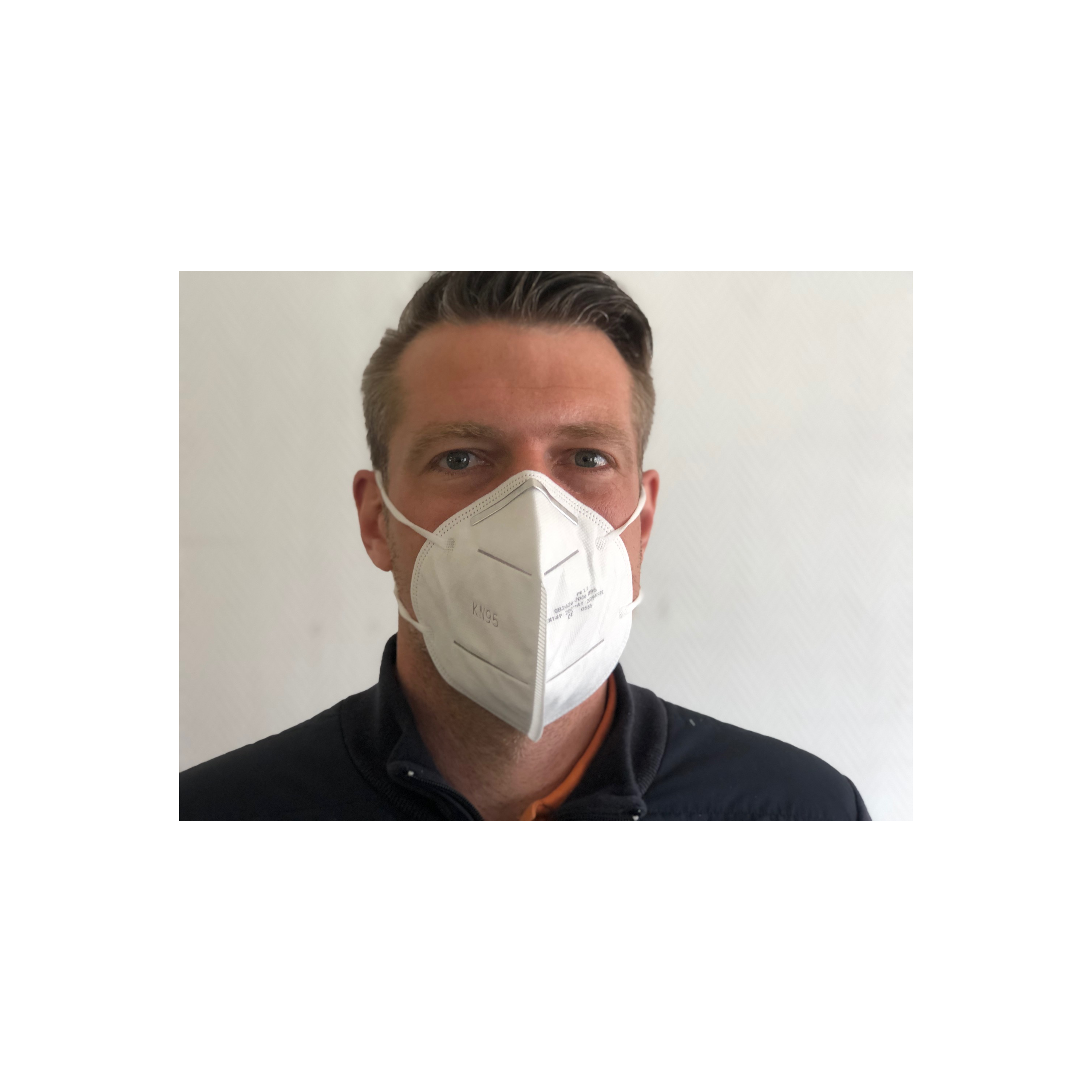 Masque de protection 4 plis FFP2 - Boîte de 20 masques