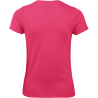 T shirt femme Rose manches courtes 