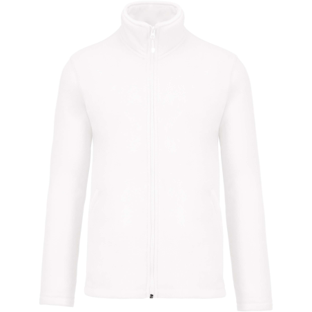 Veste polaire mixte Blanche Veste polaire mixte Blanche