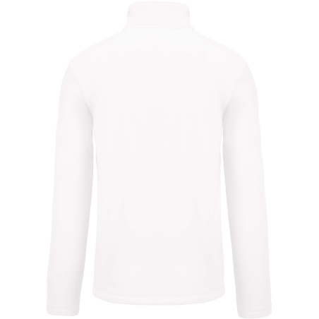 Veste Micropolaire Blanche zippée à Broder Homme Femme Veste Micropolaire Blanche zippée à Broder Homme Femme