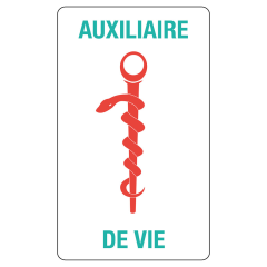 Caducé auxiliaire de vie vitro