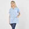 Blouse femme imprimée idéale blouse dentisite EHPAD