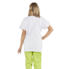 Tenue infirmiere col carre Vert usage blouse medicale