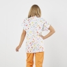 Blouse médicale infirmière petite enfance  Imprime dinosaure