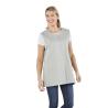 Blouse tablier sans manches grise