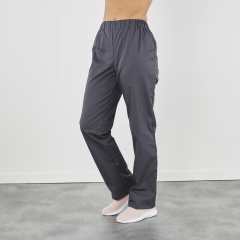 Pantalon mixte élastiqué de travail Gris